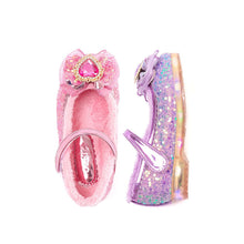 Load image into Gallery viewer, girls fur mary jane shoes