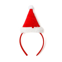 将图片加载到图库查看器,girls red santa headband