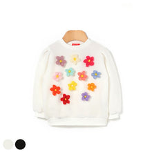 将图片加载到图库查看器,girls ivory knit sweatshirt