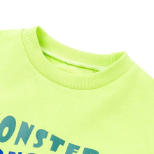 将图片加载到图库查看器,kids lime sweatshirt