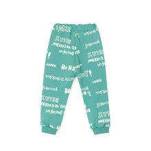 Load image into Gallery viewer, kids mint printed pants
