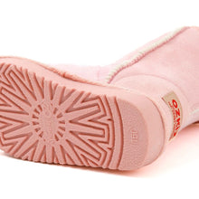 将图片加载到图库查看器,girls pink winter fur boots