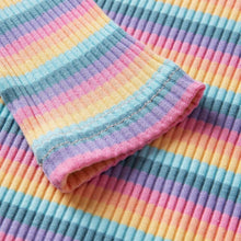 将图片加载到图库查看器,girls rainbow pastel t-shirt