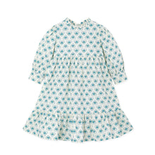 将图片加载到图库查看器,girls blue heart dress