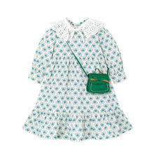将图片加载到图库查看器,girls blue heart dress