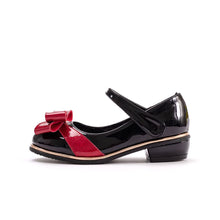 将图片加载到图库查看器,black mary jane shoes with fur