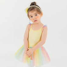 将图片加载到图库查看器,girls yellow ballet dress