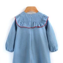 Load image into Gallery viewer, girls denim dress