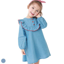 Load image into Gallery viewer, girls denim dress