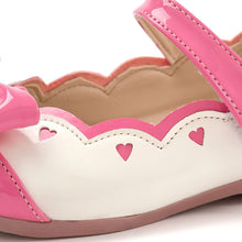 将图片加载到图库查看器,girls pink white mary jane shoes