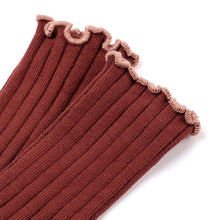 将图片加载到图库查看器,kids wine colored socks