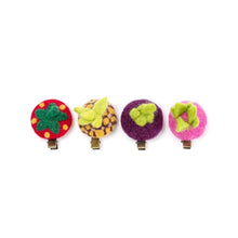 将图片加载到图库查看器,girls fruit hairpin