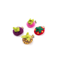 将图片加载到图库查看器,girls fruit hairpin