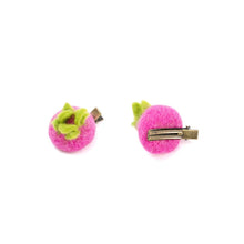 将图片加载到图库查看器,girls fruit hairpin