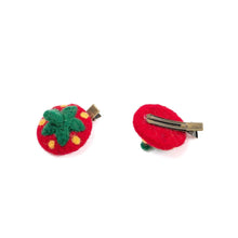 将图片加载到图库查看器,girls fruit hairpin