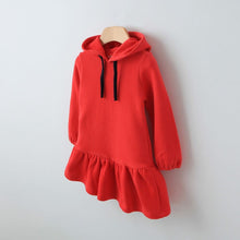 将图片加载到图库查看器,girls red winter dress