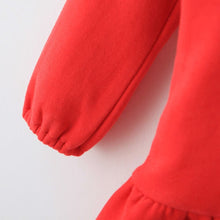 将图片加载到图库查看器,girls red winter dress