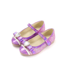 将图片加载到图库查看器,girls purple glitter mary jane shoes