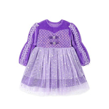 Load image into Gallery viewer, purple princess costume dress