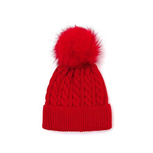 将图片加载到图库查看器,kids red knit hat