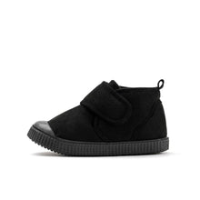 Load image into Gallery viewer, kids black fur boots