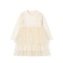 Load image into Gallery viewer, girls ivory tulle dress