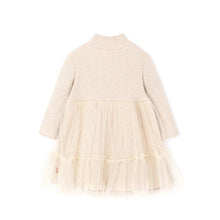 将图片加载到图库查看器,girls beige knit dress