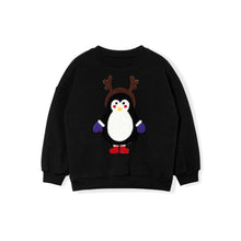将图片加载到图库查看器,kids black sweatshirt