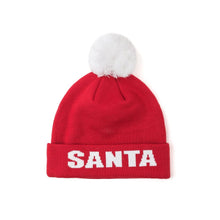 将图片加载到图库查看器,'Santa Claus' Beanie Fur Hat (Detachable Beard)