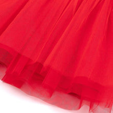 将图片加载到图库查看器,girls red santa dress