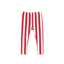 将图片加载到图库查看器,kids red striped pants