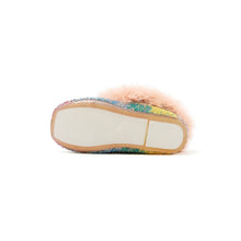 Load image into Gallery viewer, girls winter fur shoes
