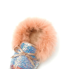 Load image into Gallery viewer, girls winter fur shoes
