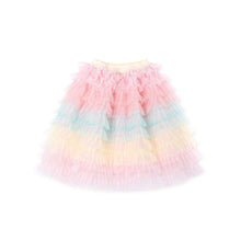 将图片加载到图库查看器,girls rainbow tulle skirt