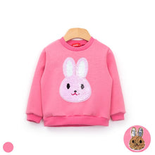将图片加载到图库查看器,girls pink reversible sequin sweatshirt