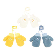 将图片加载到图库查看器,kids smiley mittens