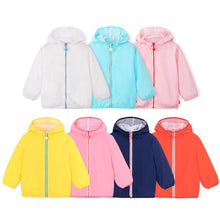 将图片加载到图库查看器,kids windbreaker jacket