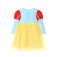 将图片加载到图库查看器,girls snow white dress