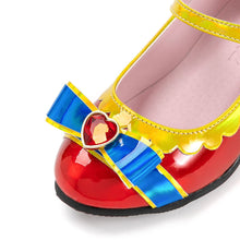 Load image into Gallery viewer, girls snow white mary jane shoes
