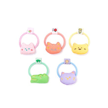 将图片加载到图库查看器,girls cute hair tie
