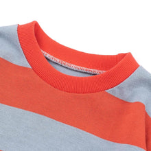 Load image into Gallery viewer, kids red striped t-shirt
