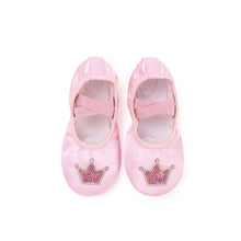 将图片加载到图库查看器,girls pink ballet shoes