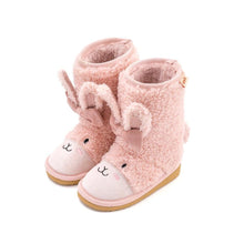Load image into Gallery viewer, kids pink winter boots