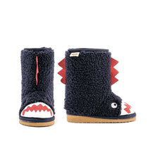 将图片加载到图库查看器,kids navy winter boots