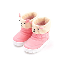 Load image into Gallery viewer, kids pink padded winter boots