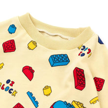 将图片加载到图库查看器,boys toy block yellow sweatshirt