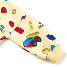 将图片加载到图库查看器,boys toy block yellow sweatshirt