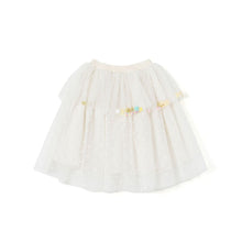 将图片加载到图库查看器,girls ivory tulle skirt