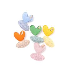 将图片加载到图库查看器,girls heart hairpin