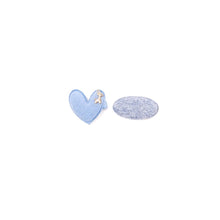 将图片加载到图库查看器,girls heart hairpin